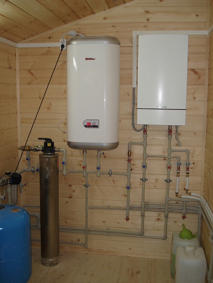 Instalare boiler și conducte